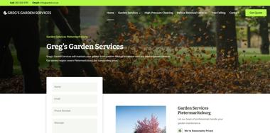 Greg's Garden Services