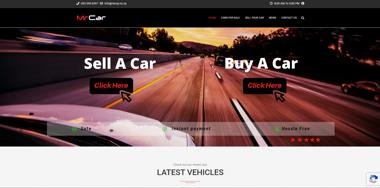 Mr Car Automotive Showroom Website
