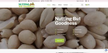 Nutting but Goodness eCommerce Store