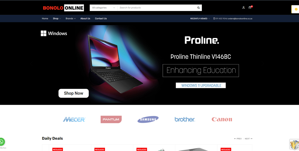 printer cartridge ecommerce website